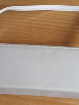 Leather white bag like new