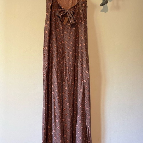 Namaste one-piece jumpsuit like new, beige and pink, size S