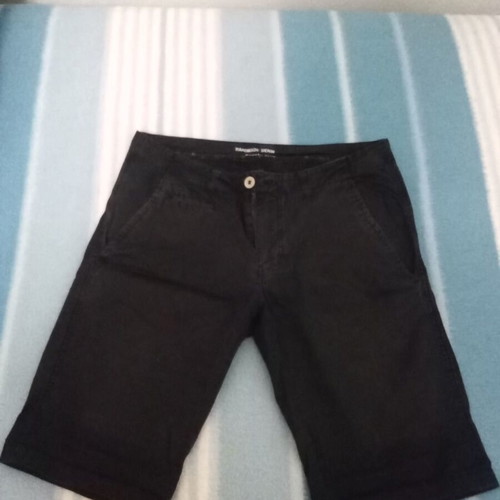 Camaro fabric bermuda shorts black used, size S