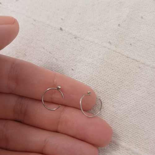 Nose rings with stone new