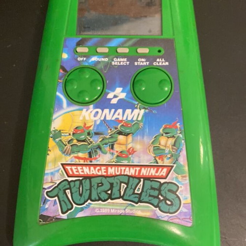 Teenage Mutant Ninja Turtles Konami 1989 console used, functional