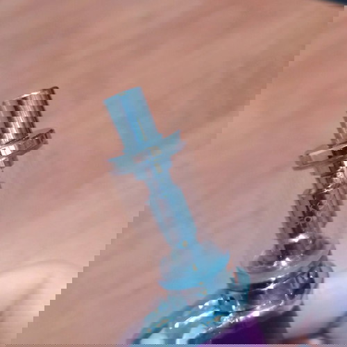 Ηλεκτρονικό τσιγάρο Leaf iStick 30W μεταχειρισμένο με ατμοποιητή Aspire K3 ροζ