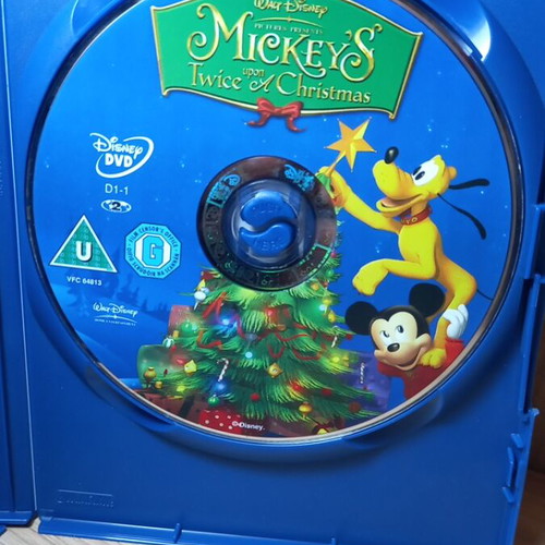 Mickey's Twice A Christmas DVD with English subtitles