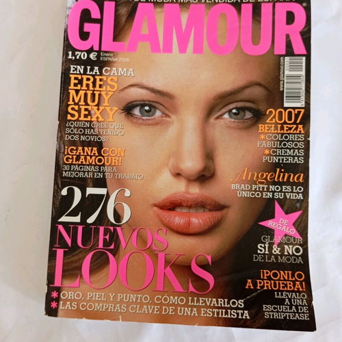 Glamour 7+1 gift Spanish magazines used, all together
