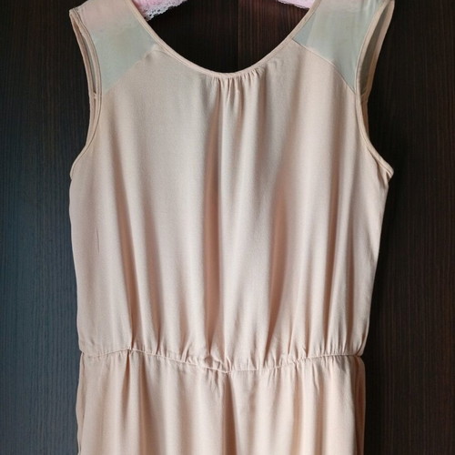 Zara women's pink one-piece jumpsuit new, size L