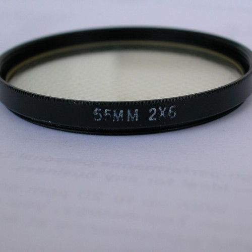 Star 6 filter used, 55mm