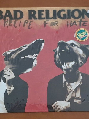 Bad Religion Recipe for Hate LP like new, punk