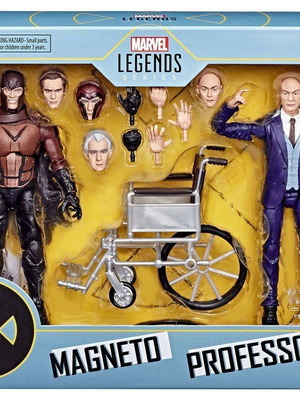Magneto and Professor X Marvel Legends new