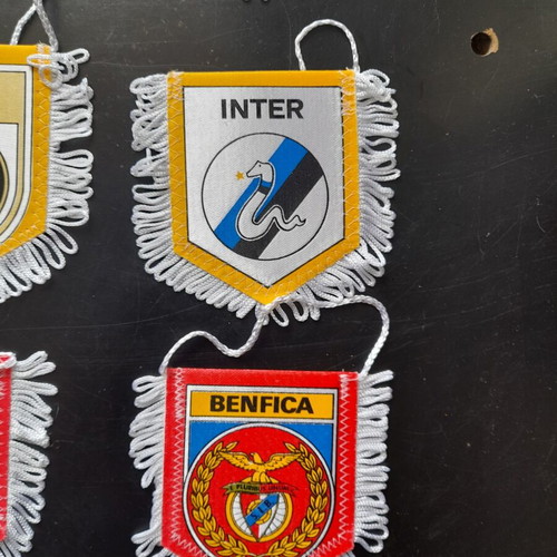 Football Pennants like new, rare and hard-to-find pieces