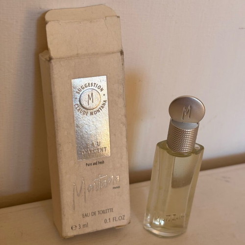 Montana D’Argent miniature perfume new