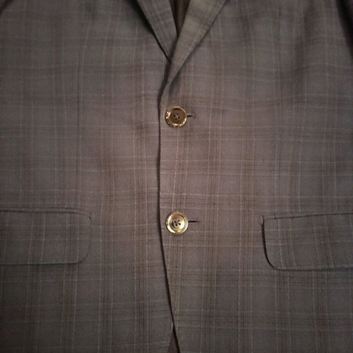Massimo Dutti suit used, blue, wool, size 36/38
