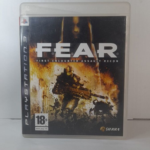 FEAR First Encounter Assault Recon PS3 game, excellent condition