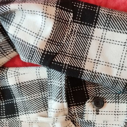 Benissimo women's long jacket like new, black and white
