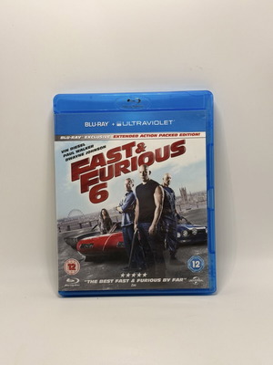 Fast and Furious 6 DVD употребяван, екшън приключенски