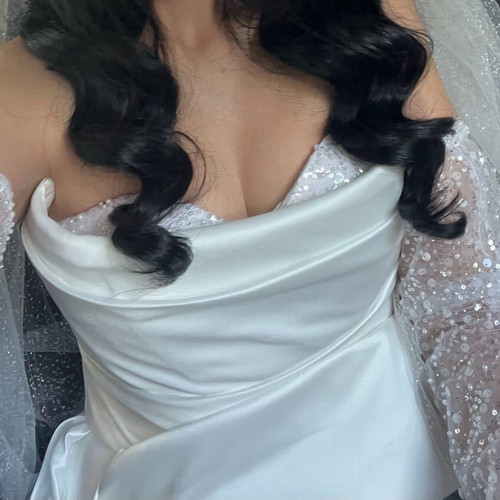 Primalicia wedding dress like new, two pieces, white