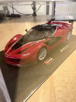 Ferrari FXX K Red model car used 1/43 scale by Bburago