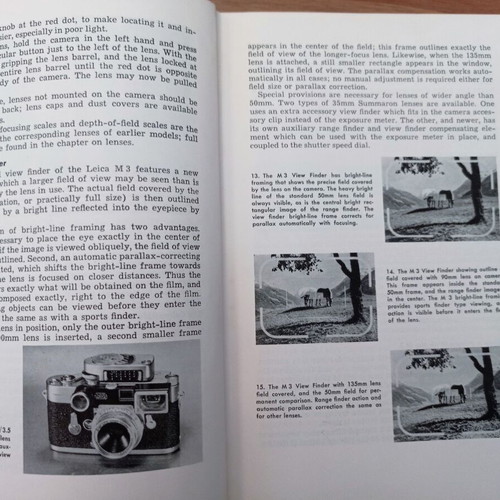 Leica Manual and Data Book used, Greek edition 1956