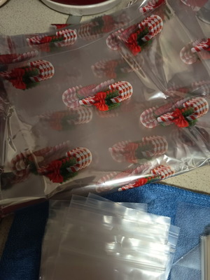 Craft ribbons and supplies set
