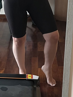 Admiral women's black cycling shorts leggings, size M