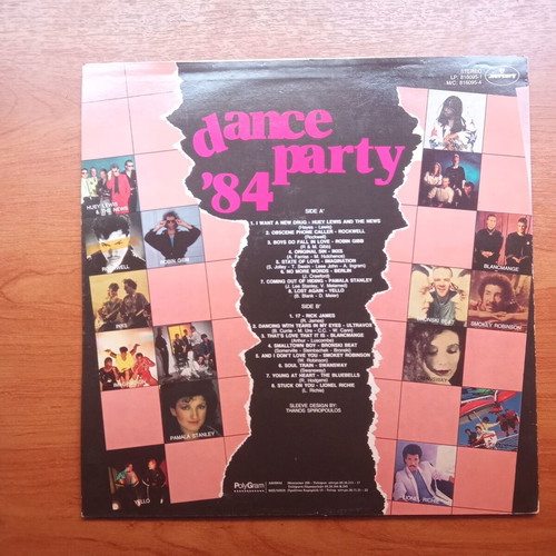 Dance Party 84 LP record used, rare collector's item from 1980s