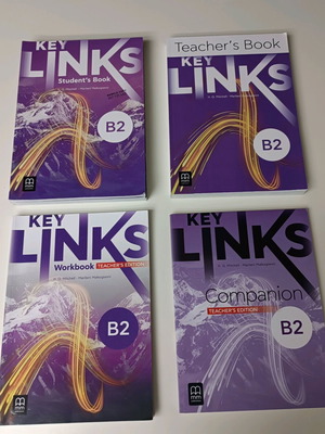 Key Links B2 πακέτο βιβλίων καινούργιο, αγγλικά