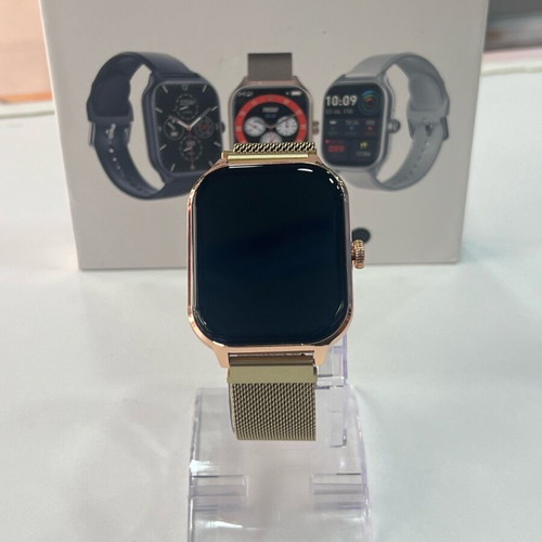 Samart Watch GT 4 with calls and notifications, new, gold