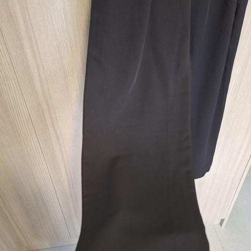 Don't Speak High-Waisted Black Paperbag Trousers with Belt, Size M