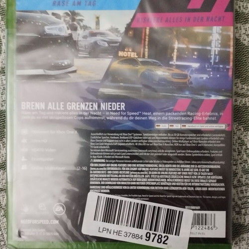Need For Speed Heat Xbox One new in original packaging