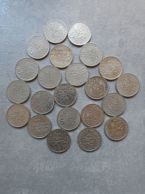 10 drachma coins used from Greece