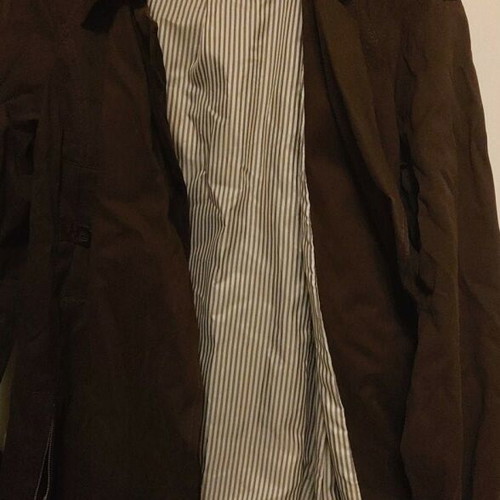 Trench Coat Brown Zara Basic like new, size Medium
