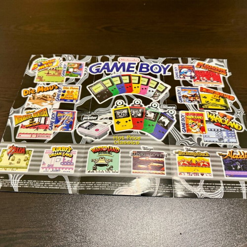 Retro Nintendo αφίσες για N64 και Gameboy σαν καινούργιες, σετ 4