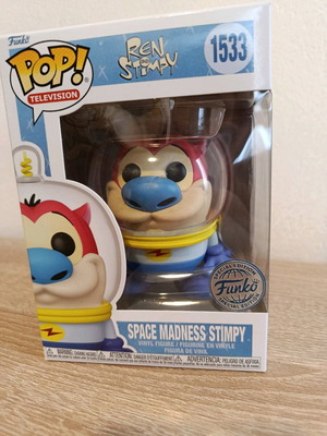 Funko Pop! Ren and Stimpy Space Madness Stimpy No1533 καινούργιο