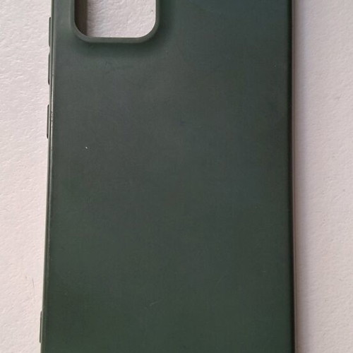 Samsung A53 case cypress color like new, moderately flexible plastic