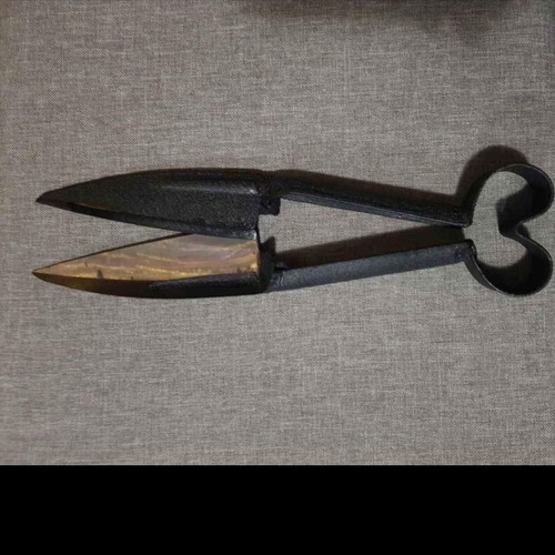Sheep grooming scissors black 30cm new
