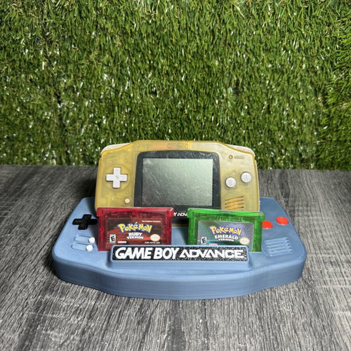 Game Boy Advance 3D Printed Display Stand custom order