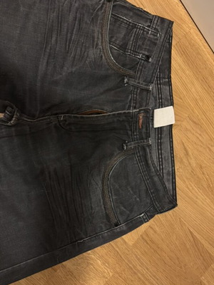 Zara men's jeans used, size 42, black-gray