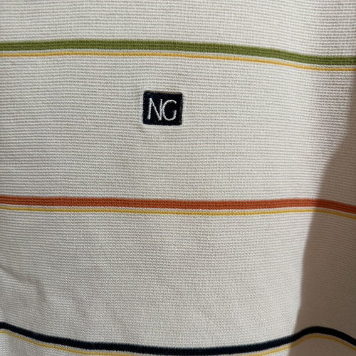 Men's multicolor striped T-shirt XL