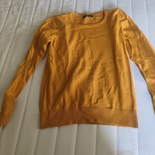 Calliope knitted sweater medium used, orange