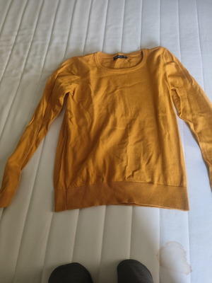 Calliope knitted sweater medium used, orange