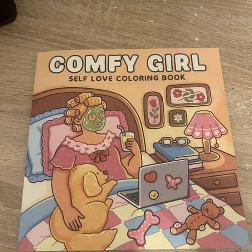 Colorbook used, 8 of 40 pages colored