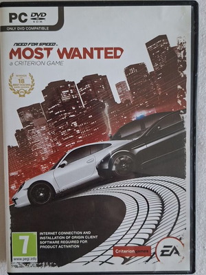 Most Wanted PC game like new