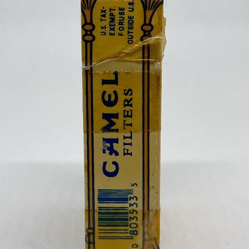 Camel collectible lighter used in cigarette pack shape