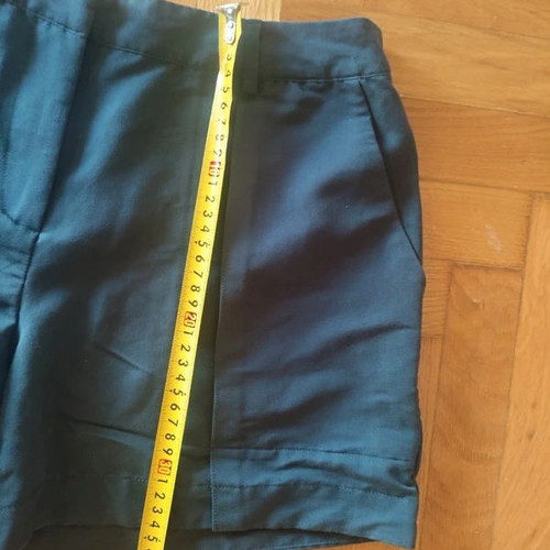 ICHI dark blue viscose shorts like new, size S/M