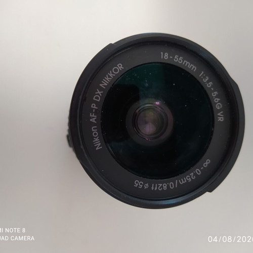 Nikon AF-DX Nikkor 18-55mm f/3.5-5.6G VR lens used, vibration reduction