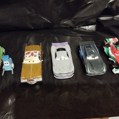 Mattel Pixar Cars 1.55 used, set of 21 collectible toy cars