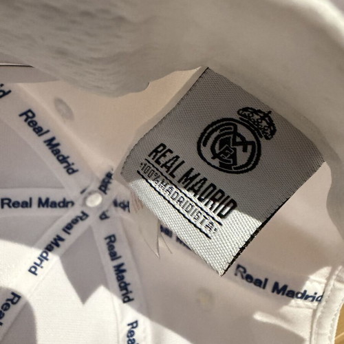 Real Madrid white cap, official product