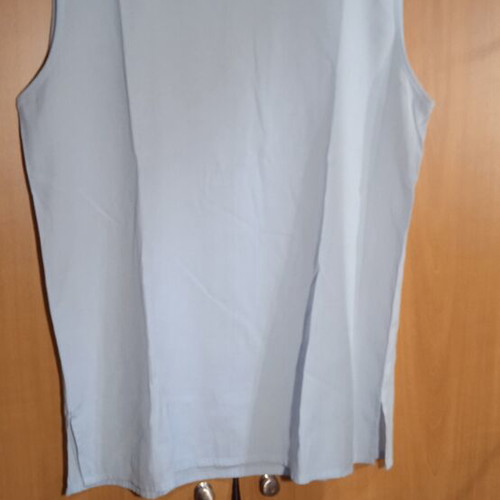 Women's blouse used, light blue, size XXL