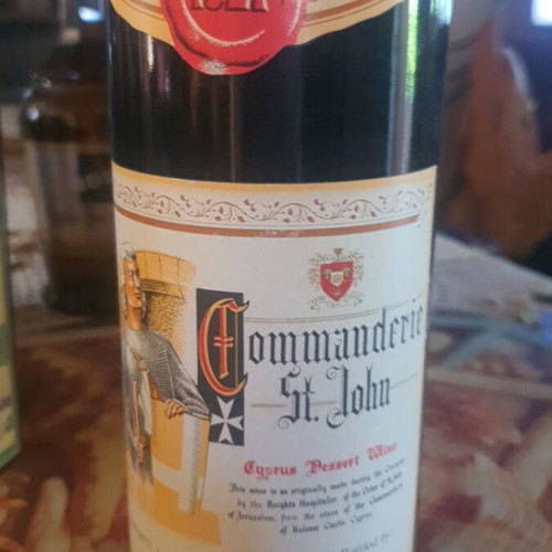 Commandaria St. John Vintage Dessert Wine 1927, 1 Liter