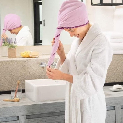 Tupperware microfiber hair towel new
