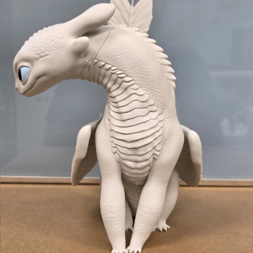 Light Fury High Detail Model 26cm height new